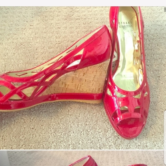 Gorgeous Stuart Weitzman Wedges!!! - Picture 2 of 2